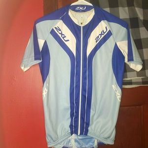 2XU Track Jacket, Small, Blue